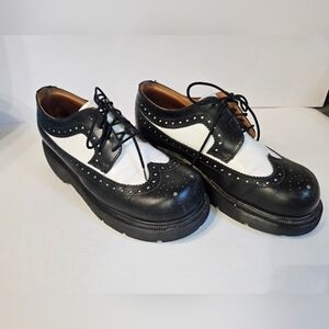 Dr.Martens 3989 Bex Smooth Leather Brogue Oxford Wingtip Shoes M-5 (L 6/7)